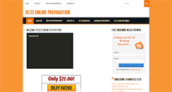 Desktop Screenshot of ieltsonlinepreparation.com